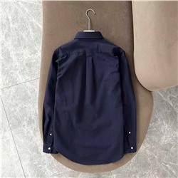 Классическая рубашка с длинным рукавом Ralp*h Laure*n 💙  Реплика 1:1  Унисекс модель