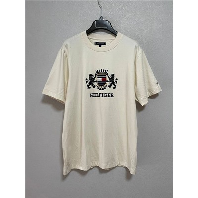 Футболка из  хлопка 2 цвета ТОММИ ХИЛФИГЕ*Р