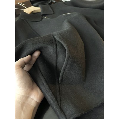 Женское короткое пальто на молнии из смесовой шерсти ЗАР*А