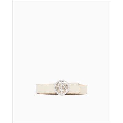 Logo buckle belt