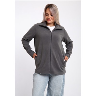 734 Толстовка флис стойка молния