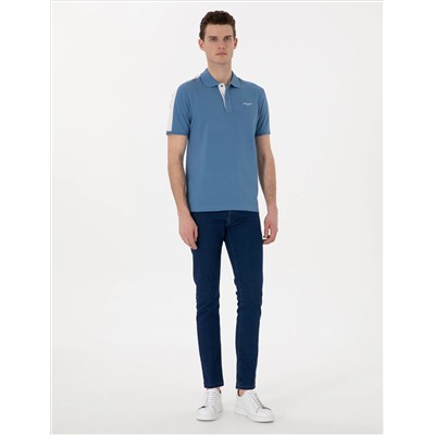 Mavi Slim Fit Tişört