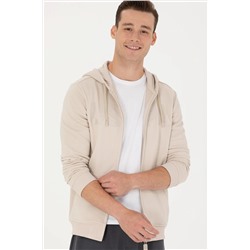 Erkek Bej Sweatshirt