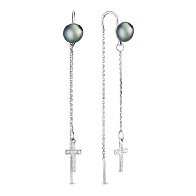 Серьги серебро 52545S2