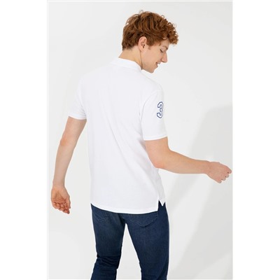 Erkek Beyaz Basic Tişört