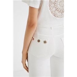 Pantalón vaquero skinny tobillero