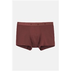 Dagi Kahverengi-Siyah 4210 3'Lü Desenli Mıcro Modal Boxer