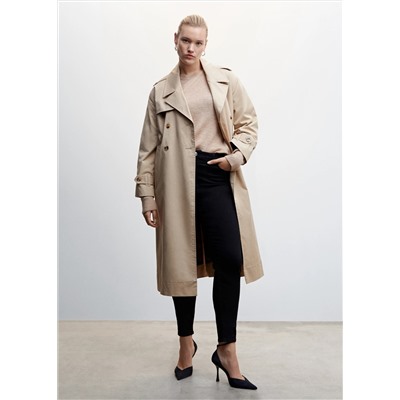 Jeans skinny tiro alto