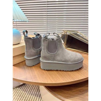 Зимние ботинки на толстой подошве  УГ*Г