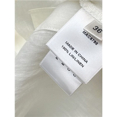 Элегантное льняное платье  ЛОР*А ПИАН*О