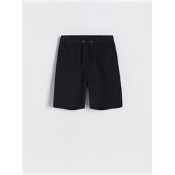 Cargo-Shorts aus Baumwolle