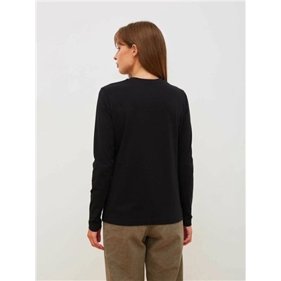 Женский хлопковый лонгслив, фабрика (3 цвета)