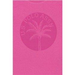 Çocuk Pembe Bisiklet Yaka Tişört