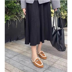 Меховые тапочки