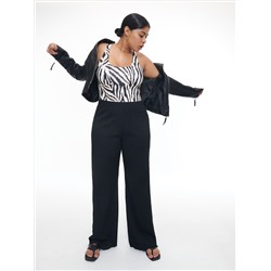 Hose aus Strukturjersey