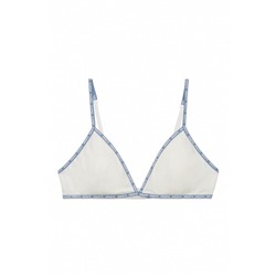 Sujetador triangular blanco