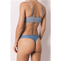 Tanga clean cut  azul