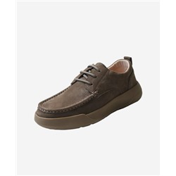 Мужские кожаные мокасины  ЭКК*О