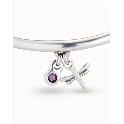 Pulsera bañada en plata de ley