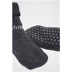 Zapatillas forradas - Antracita