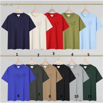 Хлопковая футболка  (11 цветов ) ЛАКОСТ*Е