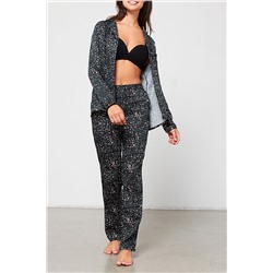 Хаки и черная рубашка Lidzy