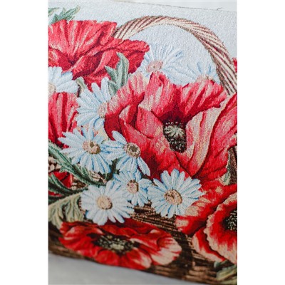 Наволочка 65х45 Маки в корзине