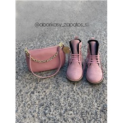 AB.Z. 27001/2 ROSE — С ДВОЙНЫМИ ШНУРКАМИ+AB.Z · Pelle · 21-35 (350)