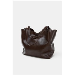 MAXI SHOPPER BAG WITH HANDLE DETAIL