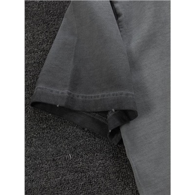 Крутая футболка из плотного хлопка 2 цвета Balenciag*a