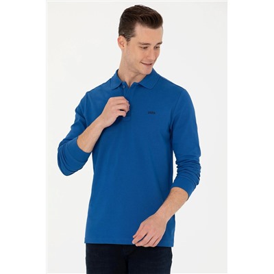 Erkek Saks Basic Sweatshirt