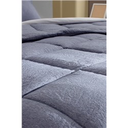 Meleni King Size Comforter Set - İndigo