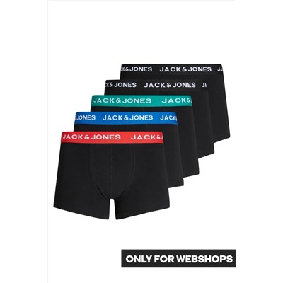 Jack & Jones 5'li Boxer Paketi 12196514 Jacpeta