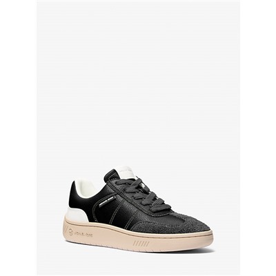Michael Kors Outlet Kai Mixed-Media Sneaker