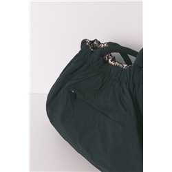Bolso reversible nylon animal print