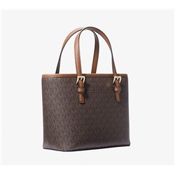 MICHAEL KORS OUTLET Jet Set Travel Extra-Small Logo Top-Zip Tote Bag