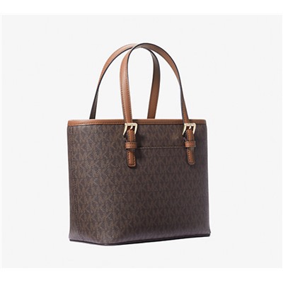 MICHAEL KORS OUTLET Jet Set Travel Extra-Small Logo Top-Zip Tote Bag