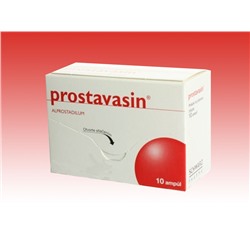 PROSTAVASIN 20 MCG IA/IV INFUZYON ICIN KURU TOZ ICEREN AMPUL (аналог Вазапростан) alprostadil