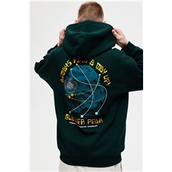 Hoodie mit Print Relaxed Fit