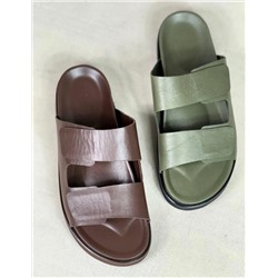 Шлепки мужские хаки