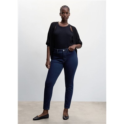 Jeggings algodón tiro alto