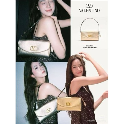 Маленькая сумка через плечо/клатч 6 цветов ВАЛЕНТИН*О