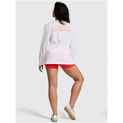 Campus Cotton Long-Sleeve Tee