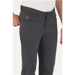 Erkek Antrasit Kanvas Pantolon