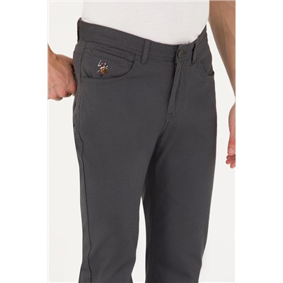 Erkek Antrasit Kanvas Pantolon