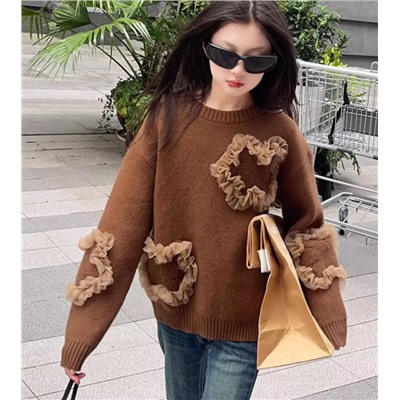 Кофейный свитер