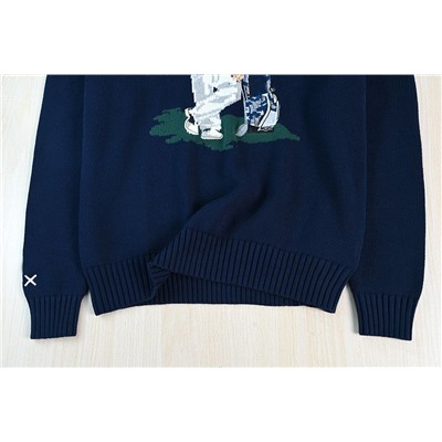 Мужской свитер с вышивкой РАЛЬ*Ф Л