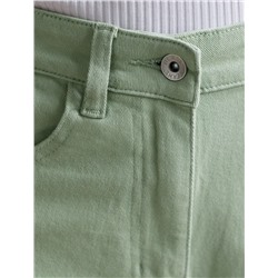 Джинсы из денима с эластаном