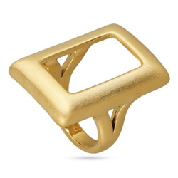 Кольцо (покрытие сатиновое золото)