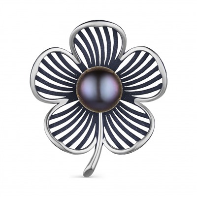 Брошь серебряная 925 арт.57002S2U